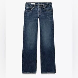 ZARA LOW RISE JEANS